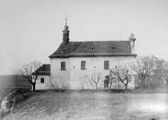 historické foto kostela