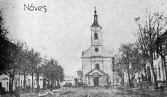 historické foto původního kostela