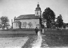 historické foto kostela