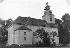 oprava věže kostela