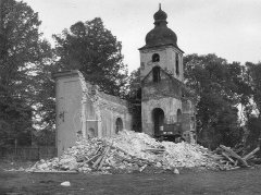 bourání kostela