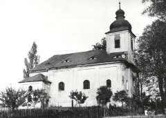 historické foto kostela