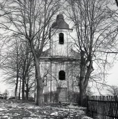 historické foto kostela