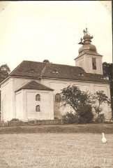 oprava věže kostela
