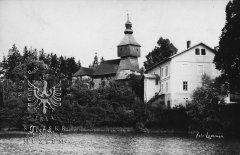 historické foto původního kostela