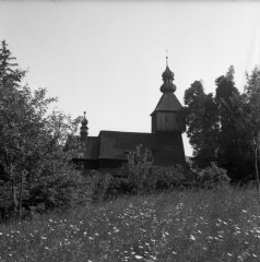 historické foto původního kostela