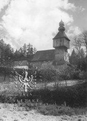 historické foto původního kostela