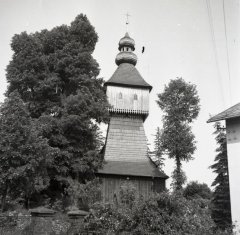 historické foto původního kostela