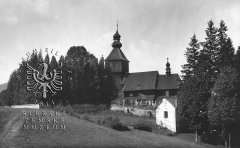historické foto původního kostela