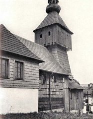 historické foto kostela