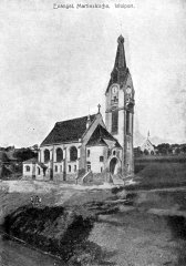 historické foto kostela