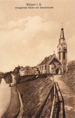 historické foto kostela