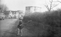 kaple před demolicí, již bez střechy