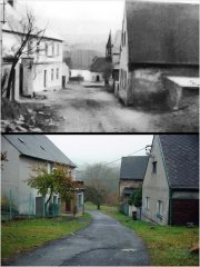 historické a současné foto - srovnání