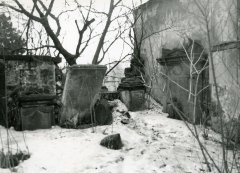 historické foto kaple (vpravo)