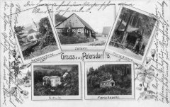 kaple na dobové pohlednici