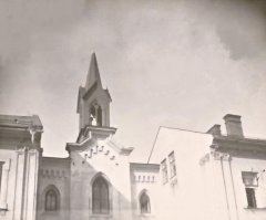 historické foto kostela