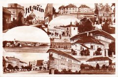 historické foto kaple (uprostřed)