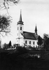 historické foto kostela