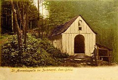 historické foto původní podoby kaple