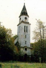 historické foto kostela