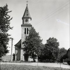 historické foto kostela