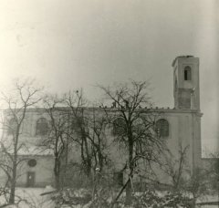 torzo kostela již bez krovů