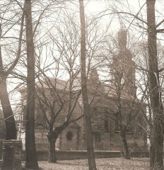 historické foto kostela