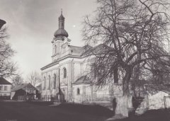 historické foto kostela