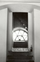 historické foto interiéru kostela