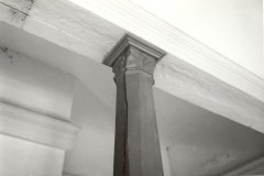 historické foto interiéru kostela