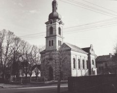 historické foto kostela