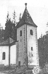 historické foto kostela