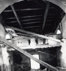 historické foto interiéru kaple