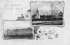 dobová pohlednice s kaplí