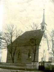 historické foto kostela