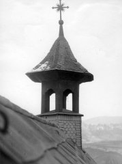 historické foto kostela - sanktusník