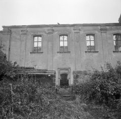 kostel po požáru