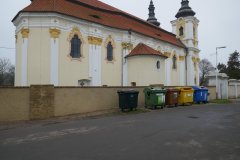 oprava ohradní zdi okolo kostela