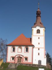 průčelí kostela