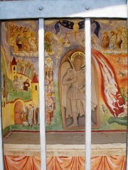 pohled do interiéru - archanděl Michael a Poslední soud