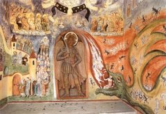 výzdoba interiéru - archanděl Michael a Poslední soud