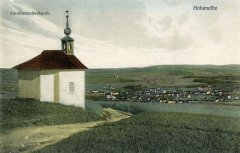 dobová pohlednice s kaplí