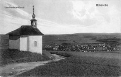 kaple na dobové pohlednici