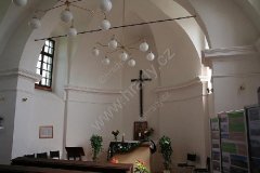 interiér presbytáře