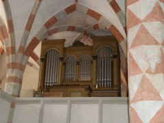 varhany původem z kostela v Jablonci
