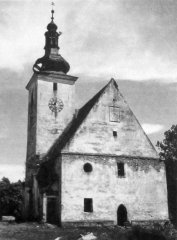 kostel před opravou