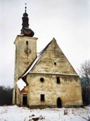kostel před opravou