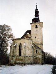 kostel před opravou