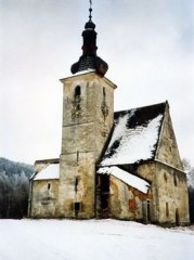 kostel před opravou